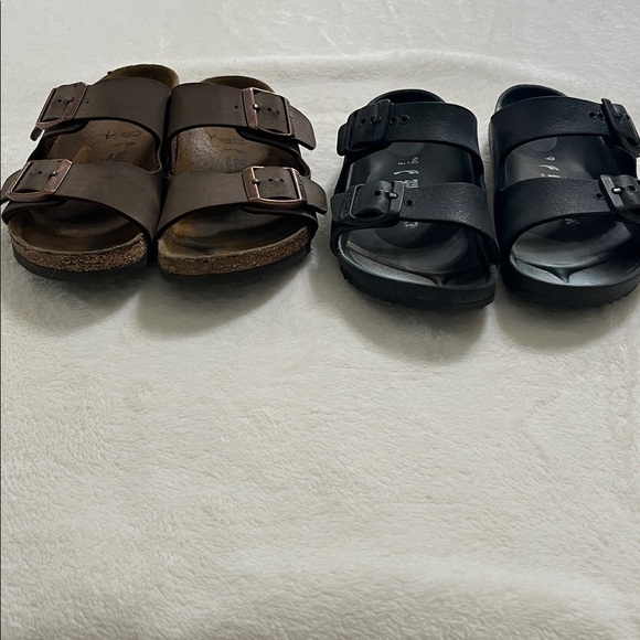 Birkenstock Kids Shoes in Brown and Black - Picture 15 of 15